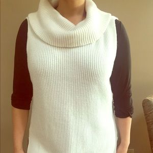 Lou & Grey Cowl Neck Tunic Sweater Vest Size XL/1X